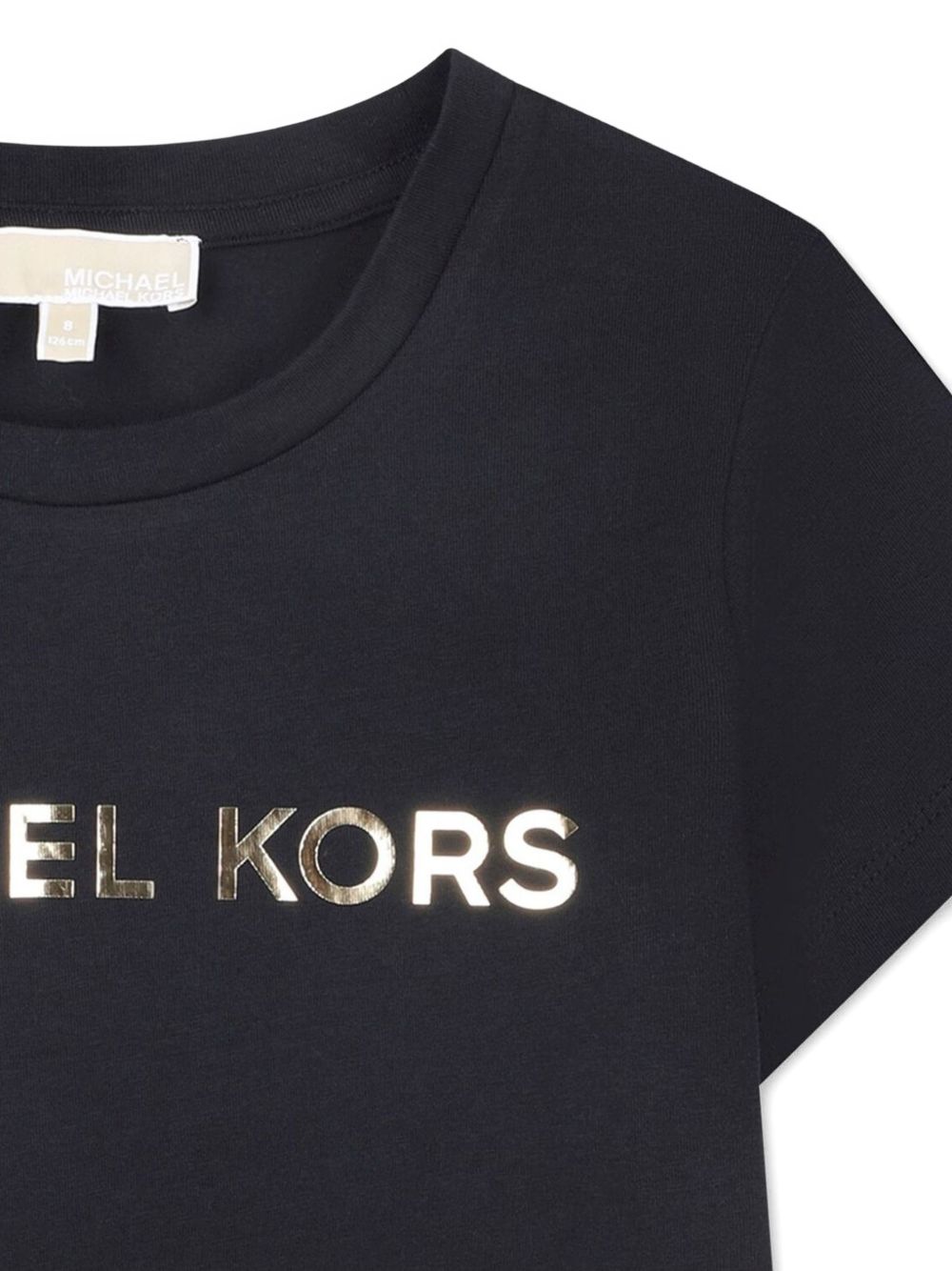 T-shirt nero per bambina R30603 09B Michael Kors Kids 