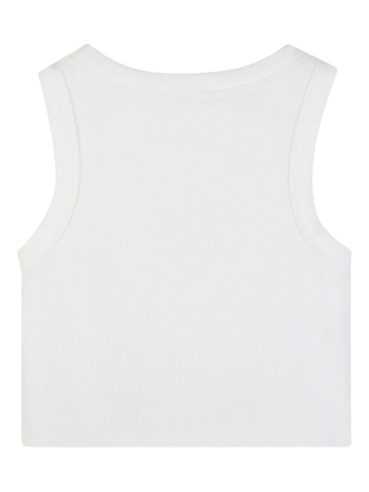 Canotta bianco sporco per bambina R30609 117 Michael Kors Kids 