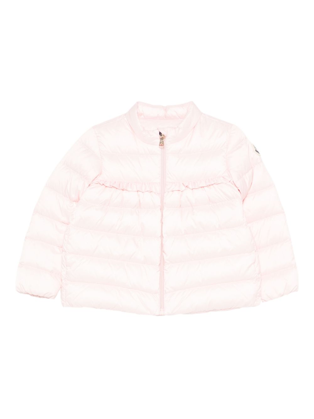 Giubbotto rosa chiaro per neonata 9511A00008597YF 503 Moncler Kids 