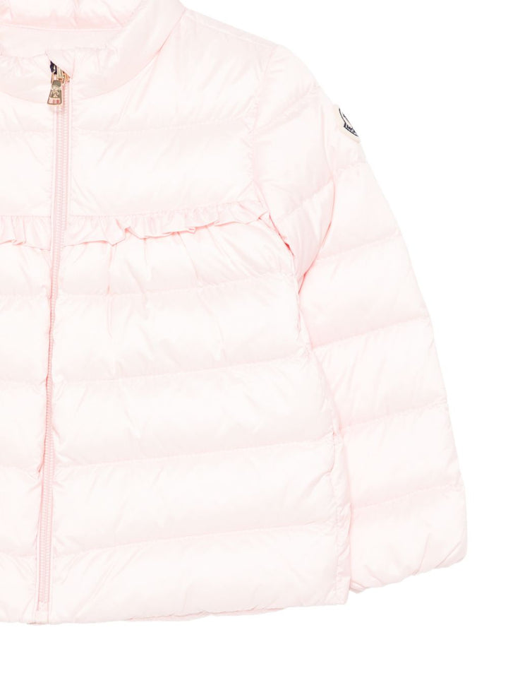 Giubbotto rosa chiaro per neonata 9511A00008597YF 503 Moncler Kids 