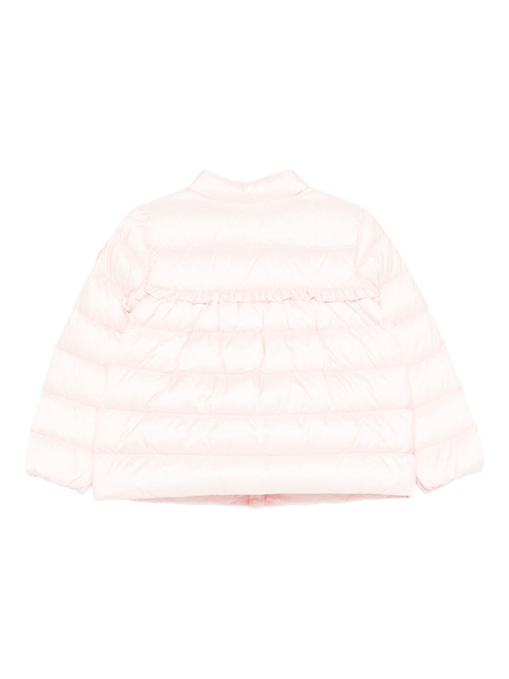 Giubbotto rosa chiaro per neonata 9511A00008597YF 503 Moncler Kids 