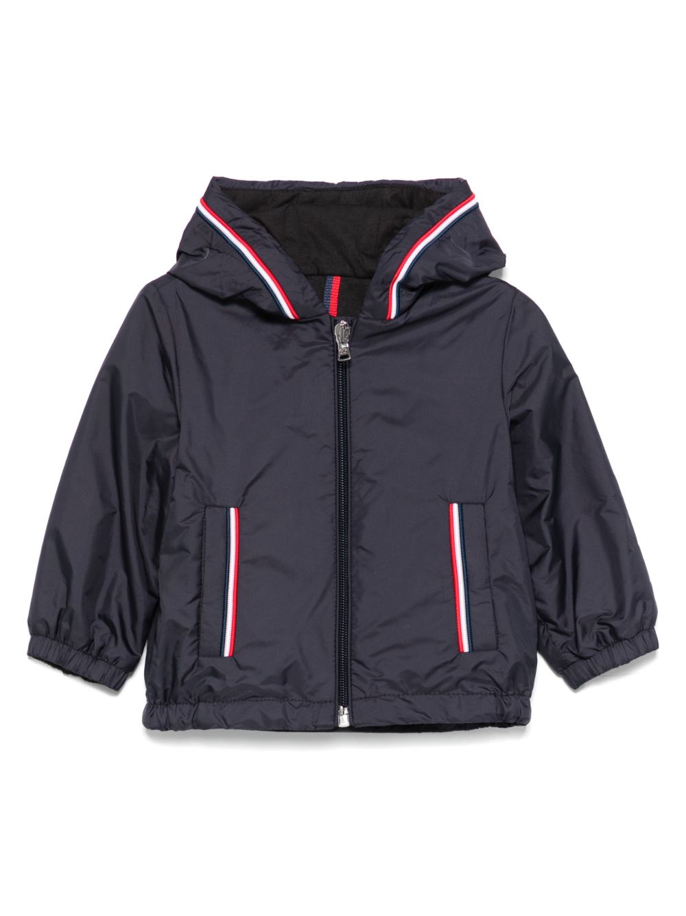 Giubbotto blu navy per neonato 9511A0004153A5E 742 Moncler Kids 