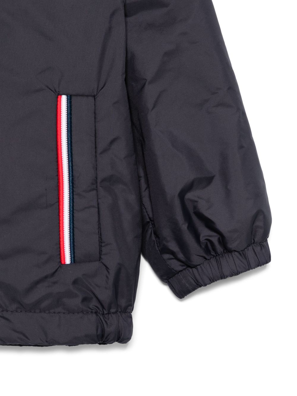 Giubbotto blu navy per neonato 9511A0004153A5E 742 Moncler Kids 