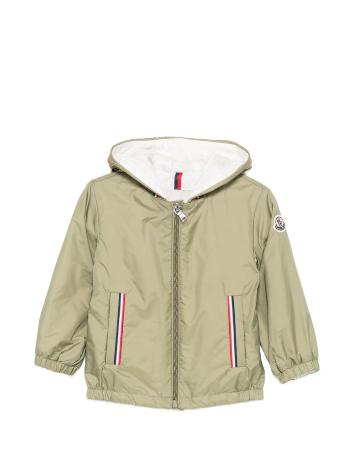 Giubbotto verde per neonato 9511A0004153A5E 81S Moncler Kids 