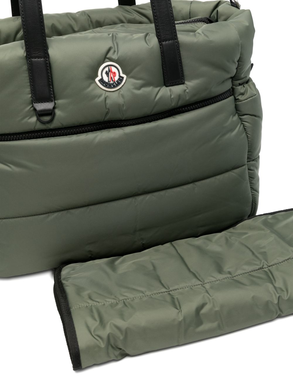 Borsa mamma verde 9515D00001M6811 891 Moncler Kids 