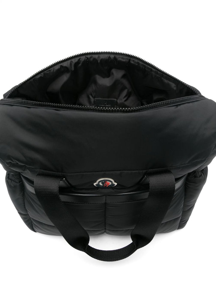 Borsa mamma nera 9515D00001M6811 999 Moncler Kids 