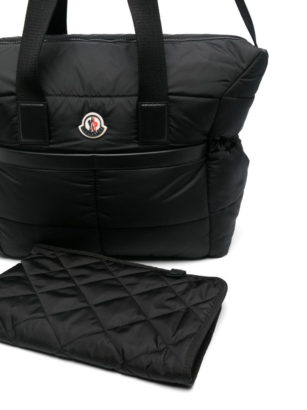Borsa mamma nera 9515D00001M6811 999 Moncler Kids 