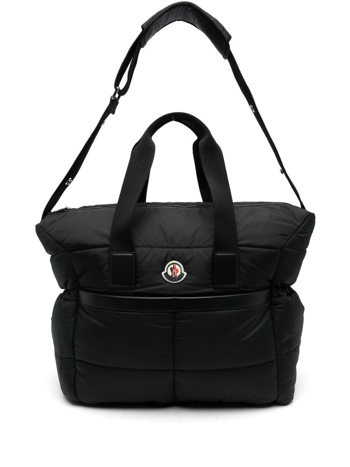 Borsa mamma nera 9515D00001M6811 999 Moncler Kids 