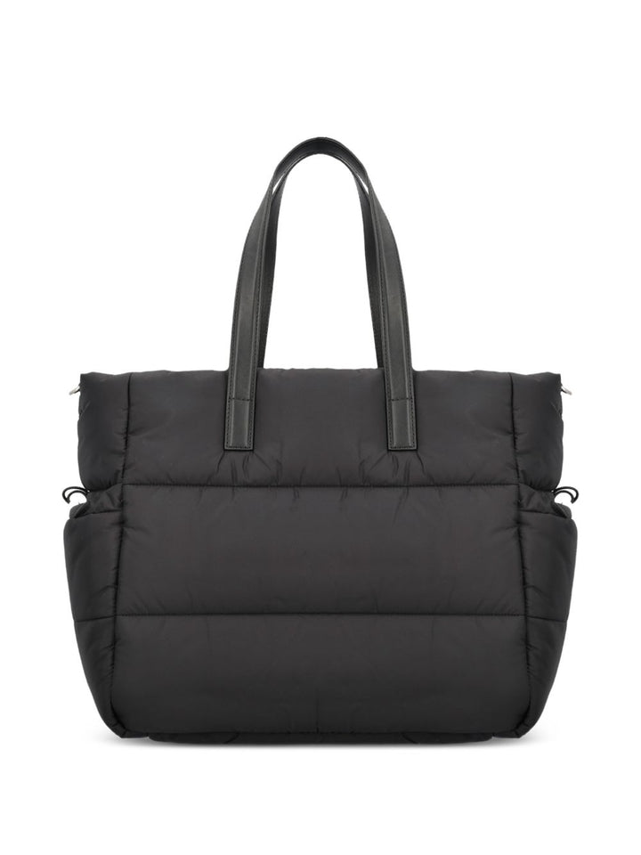 Borsa mamma nera 9515D00001M6811 999 Moncler Kids 