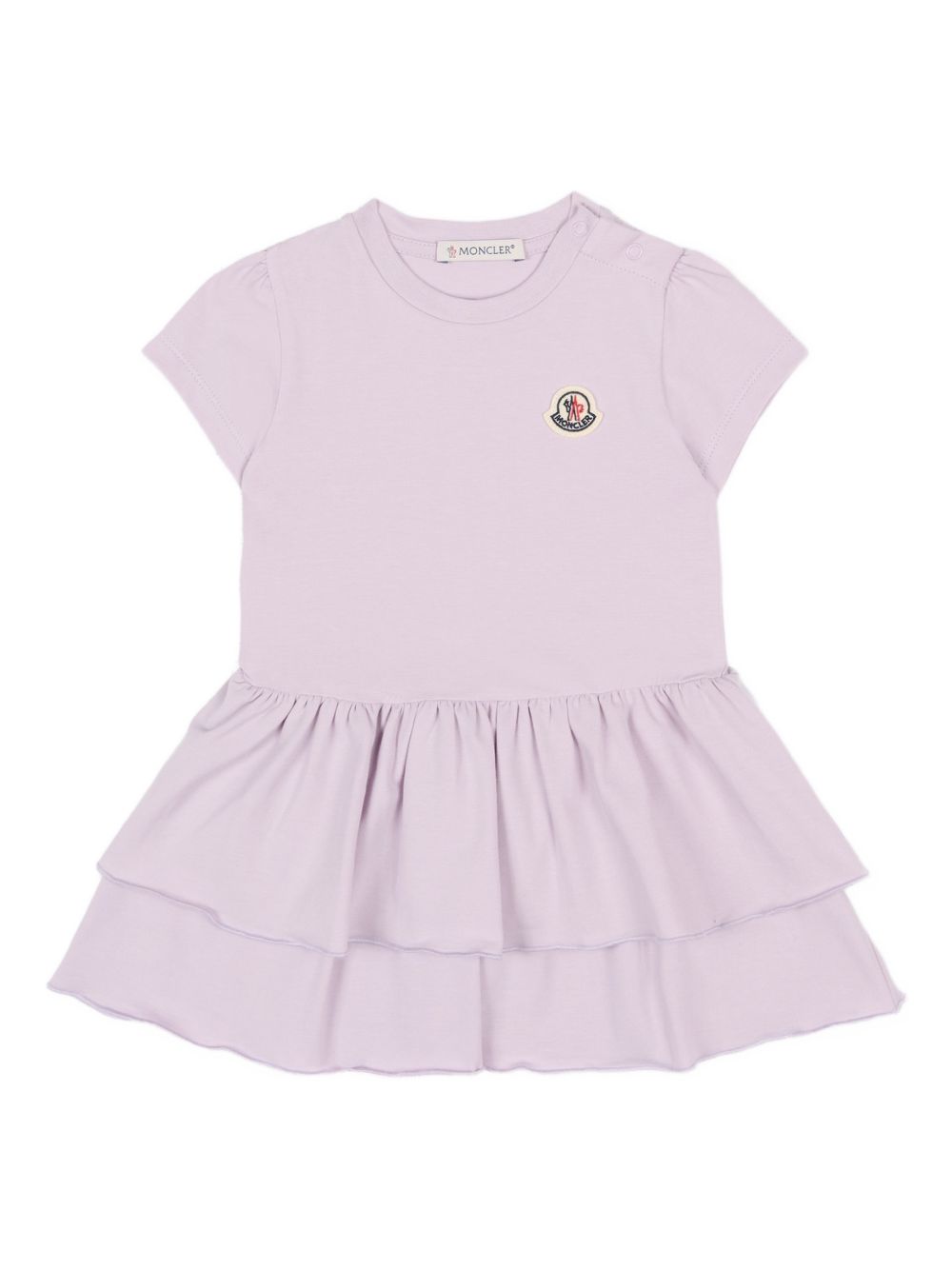 Abito viola chiaro per neonata 9518I0000489AUM 509 Moncler Kids 