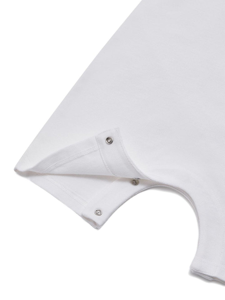 Tutina bianca per neonato 9518L000068496F 034 Moncler Kids 
