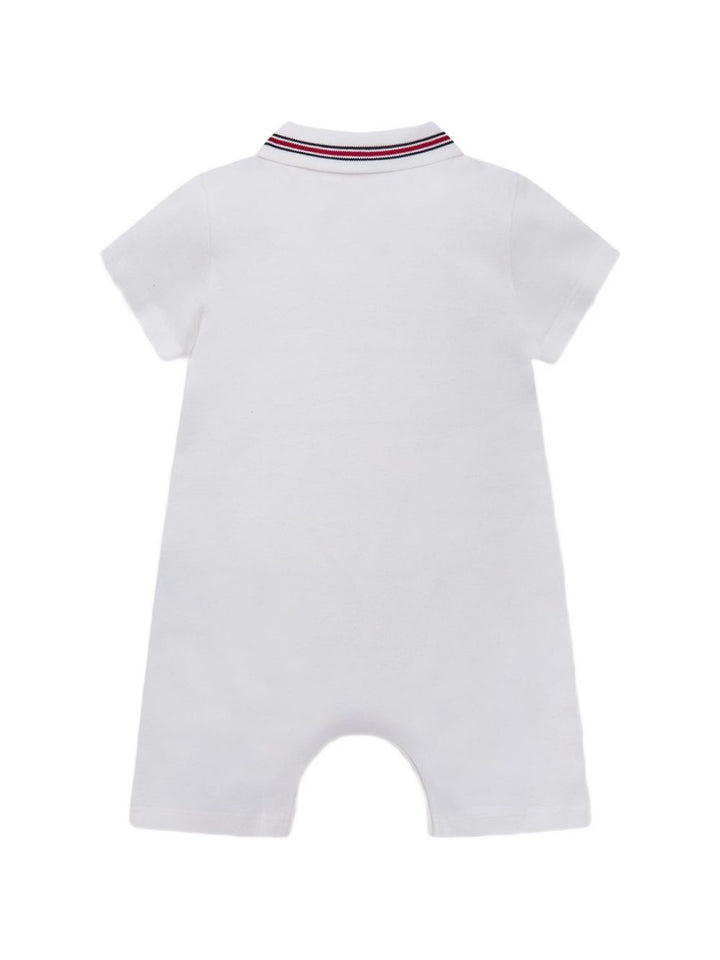 Tutina bianca per neonato 9518L000068496F 034 Moncler Kids 