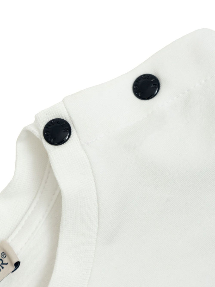 Completo blu/bianco per neonato 9518M0000989AUM 002 Moncler Kids 