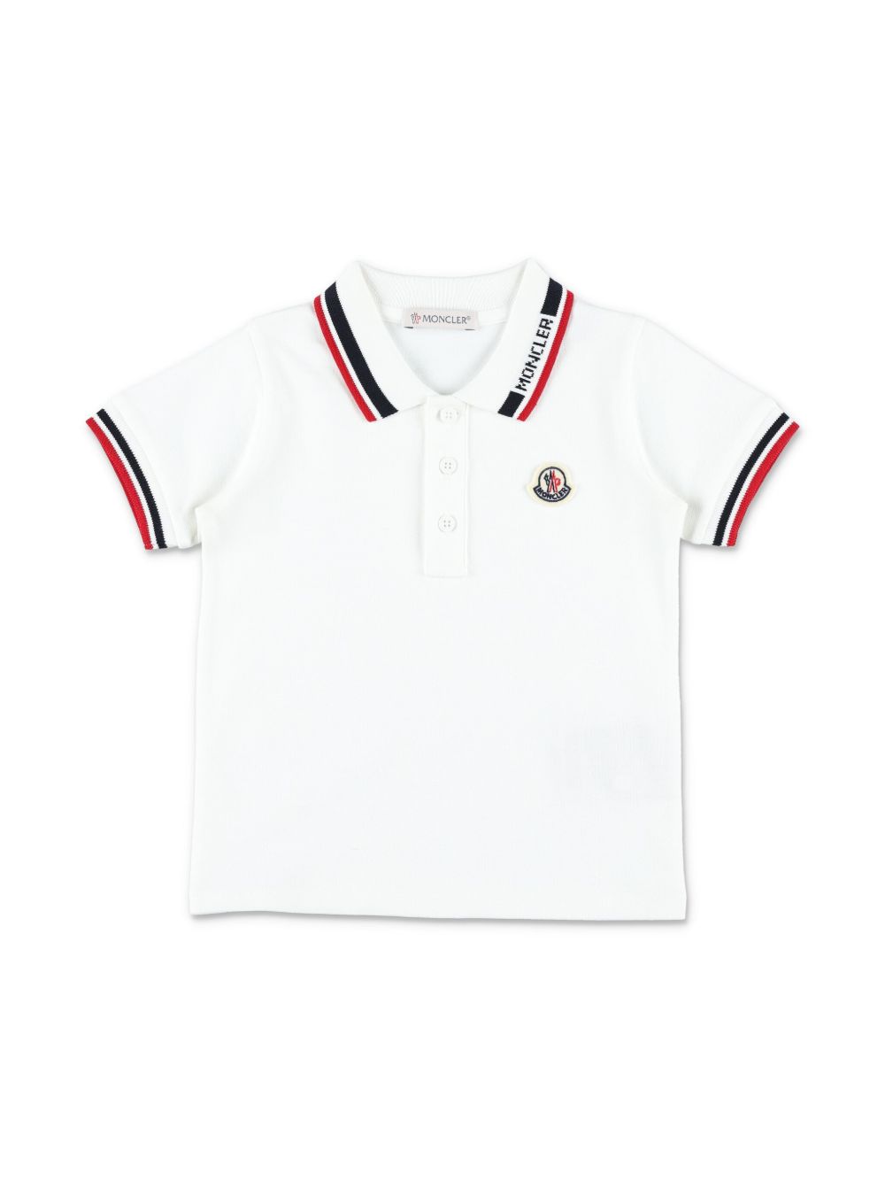Completo bianco/nero per neonato 9518M000158496F F07 Moncler Kids 