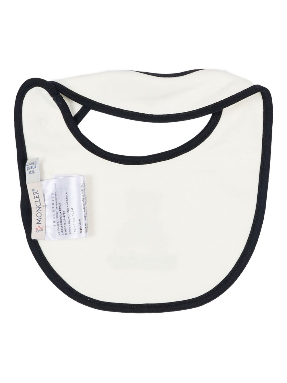 Tutina avorio per neonato 9518P000038392E F07 Moncler Kids 