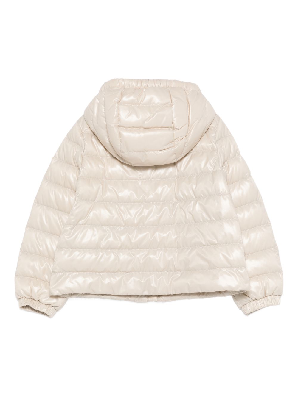 Giubbotto bianco avorio per bambina 9541A00022597Z8 20N Moncler Kids 