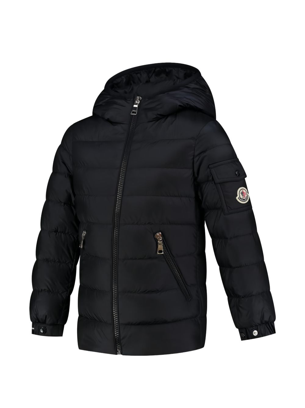 Giubbotto blu scuro per bambino 9541A00031597YF 778 Moncler Kids 