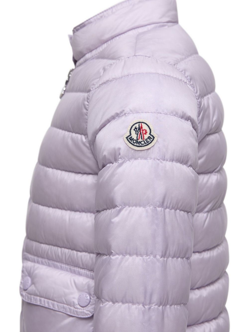 Giubbotto viola per bambina 9541A00032597YF 509 Moncler Kids 