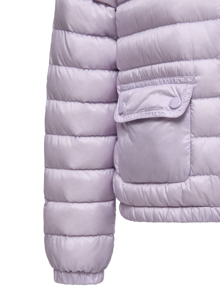 Giubbotto viola per bambina 9541A00032597YF 509 Moncler Kids 