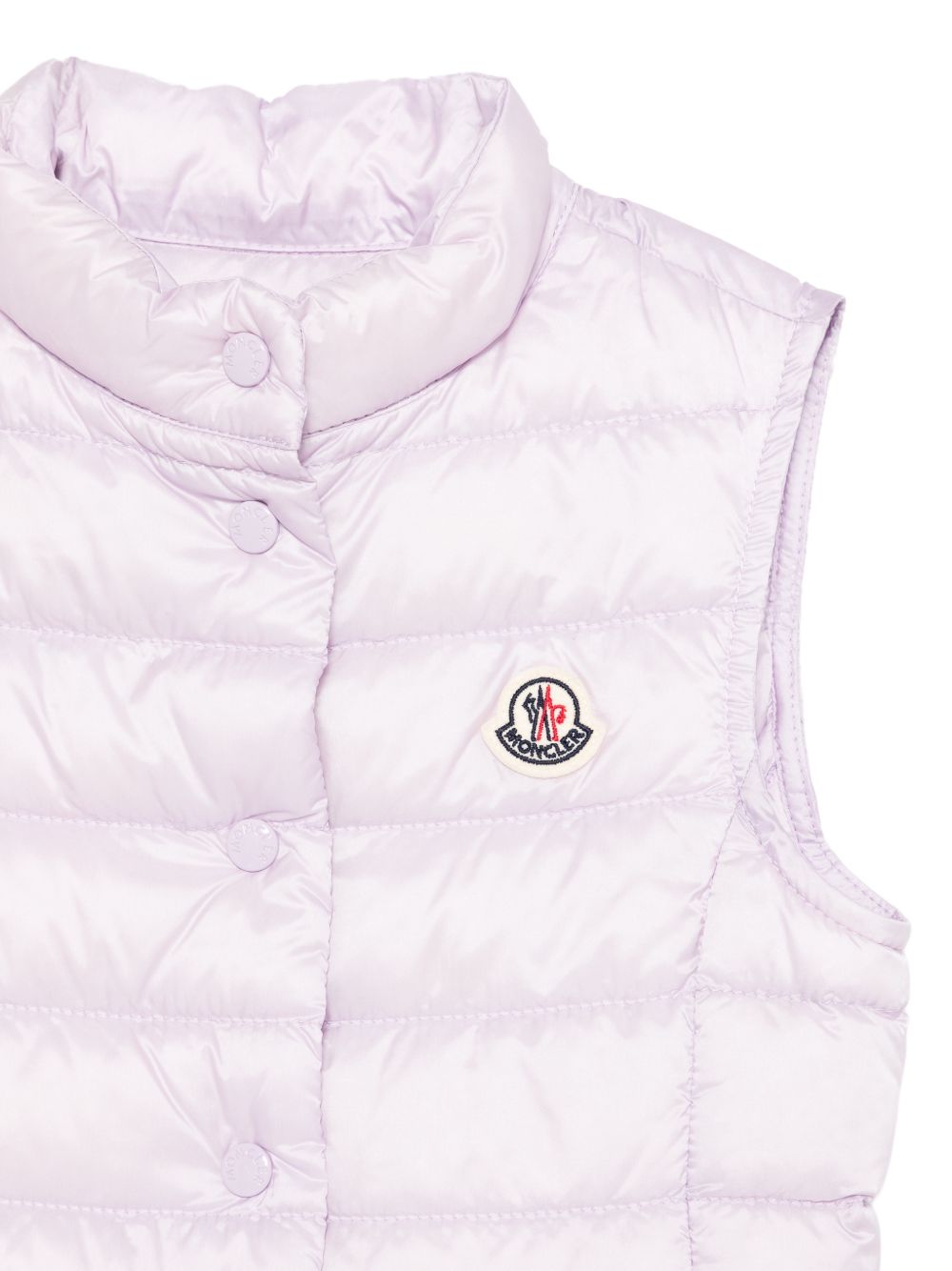 Gilet rosa per bambina 9541A00033597YF 509 Moncler Kids 