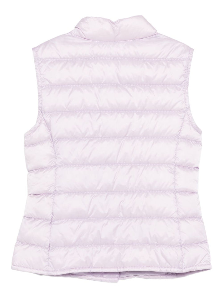 Gilet rosa per bambina 9541A00033597YF 509 Moncler Kids 