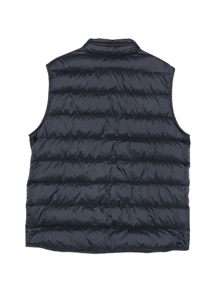 Gilet blu per bambino 9541A00034597YF 778 Moncler Kids 