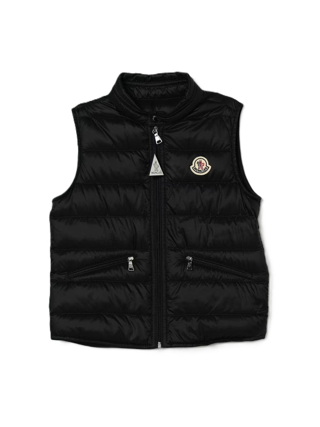 Gilet nero per bambino 9541A00034597YF 999 Moncler Kids 