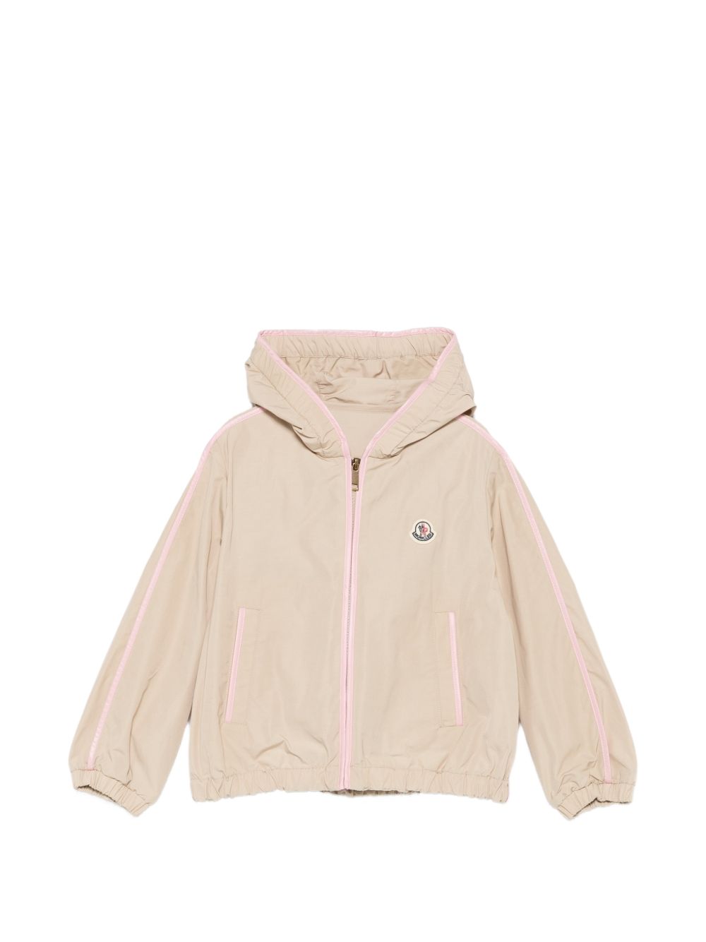 Giubbotto beige per bambina 9541A00052549P3 20J Moncler Kids 