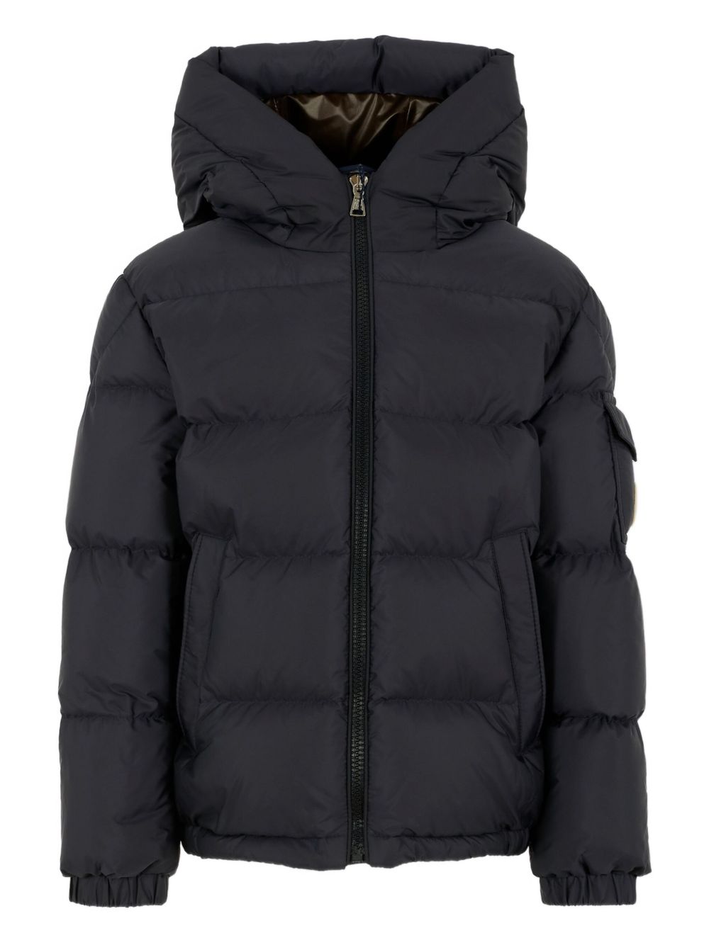 Giubbotto blu per bambino 9541A0008153A5E 742 Moncler Kids 