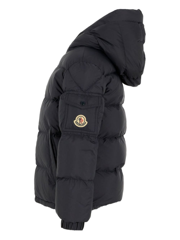 Giubbotto blu per bambino 9541A0008153A5E 742 Moncler Kids 