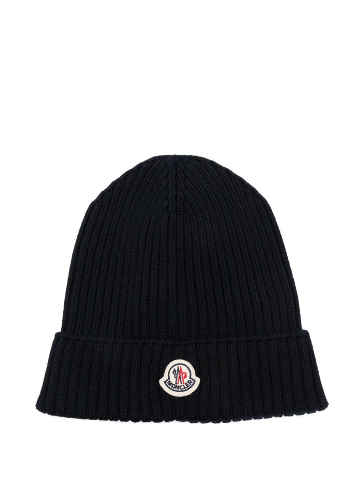Capello blu navy per bambino 9543B00006M1131 742 Moncler Kids 