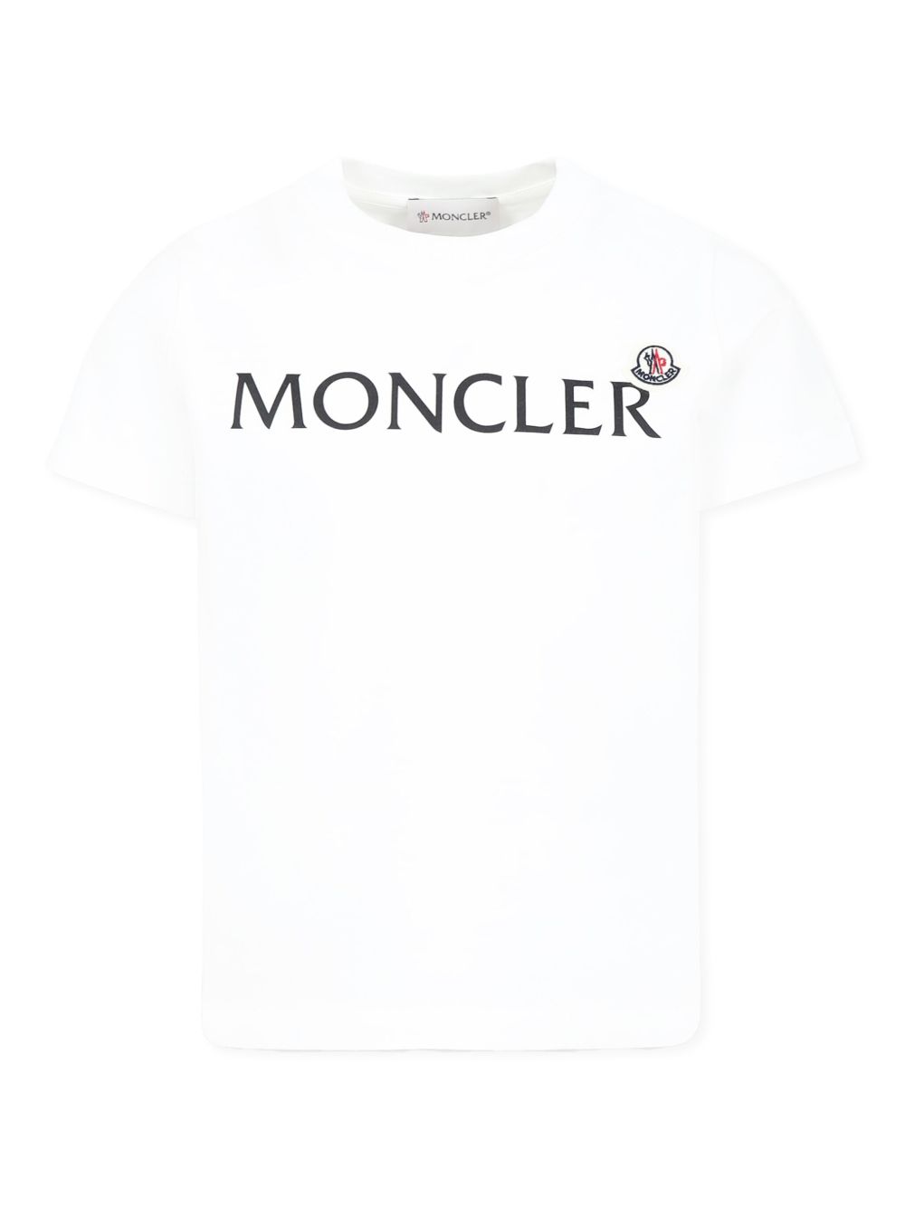 T-shirt bianco per bambino 9548C0001089AFV 034 Moncler Kids 