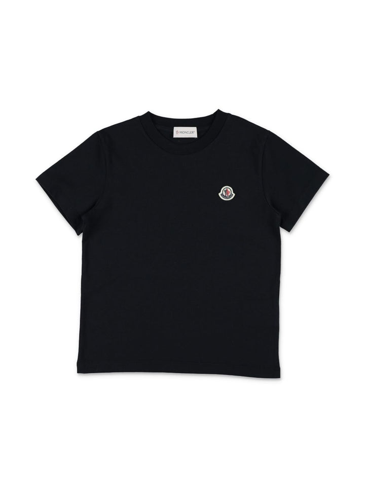 Kit t-shirt nere/bianche/blu per bambino 9548C0003389AT9 3P1 Moncler Kids 