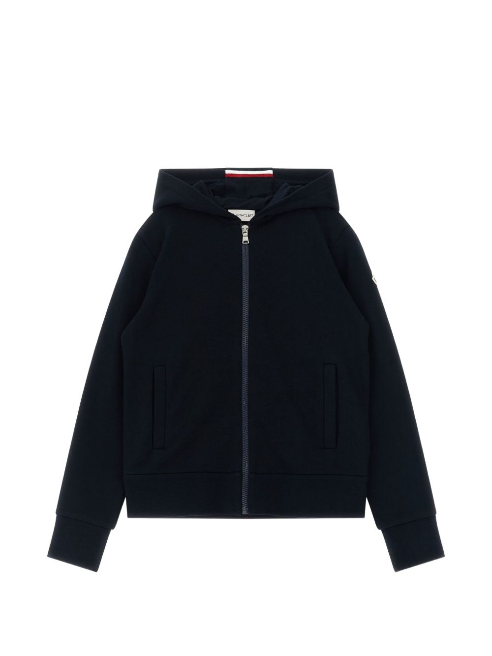 Felpa blu navy per bambino 9548G0000189AKM 778 Moncler Kids 