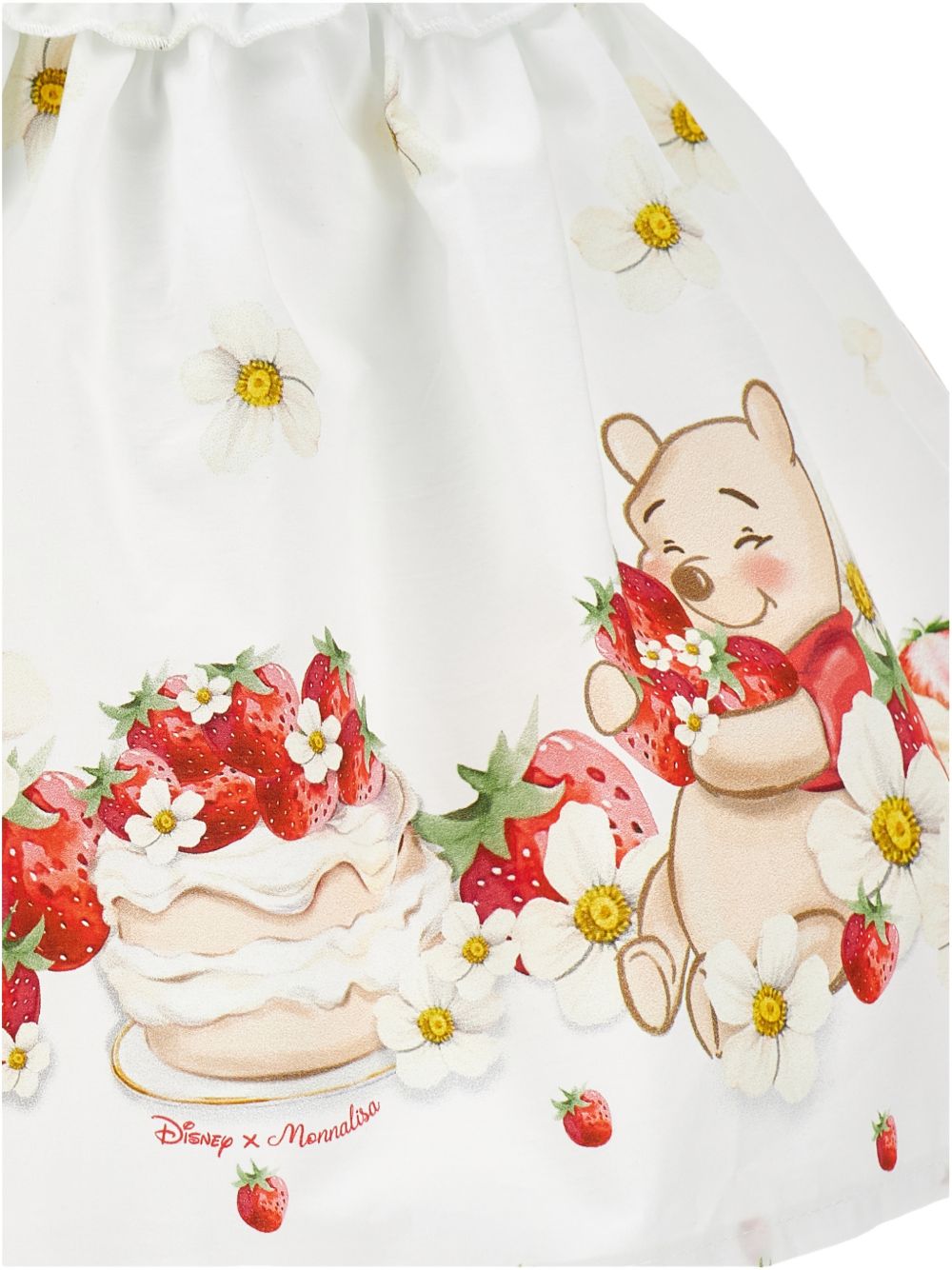 Gonna bianca per neonata 31G7057617 9944 Monnalisa Kids 