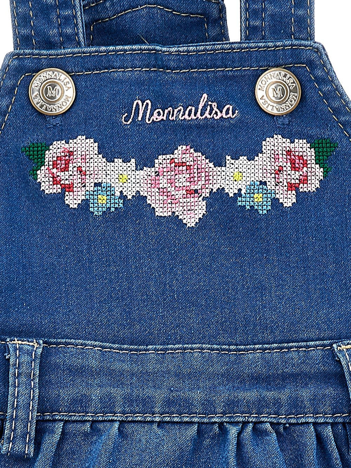 Abito in jeans per neonata 39G7047017 0055 Monnalisa Kids 