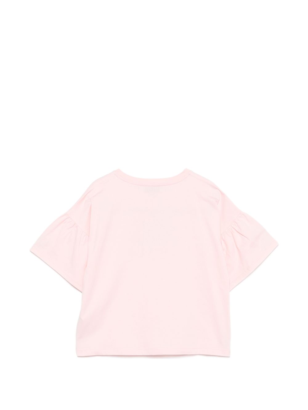 T-shirt rosa chiaro per bambina HDM077LAA23 50209 Moschino Kids 