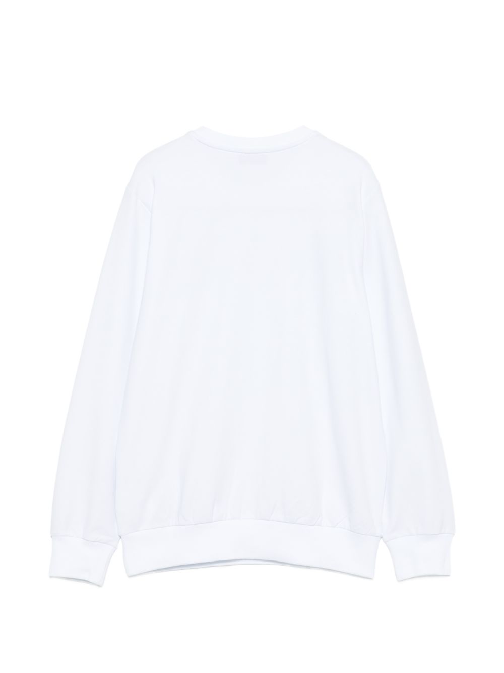 Felpa bianca per bambino HUF09YLDA11 10101 Moschino Kids 