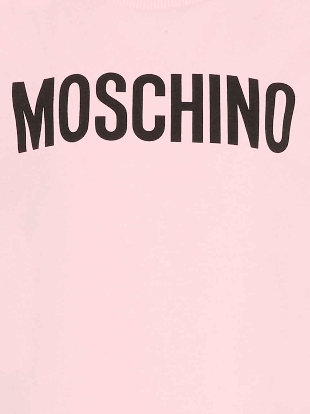 T-shirt rosa per bambino HUM05ULBA10 50209 Moschino Kids 