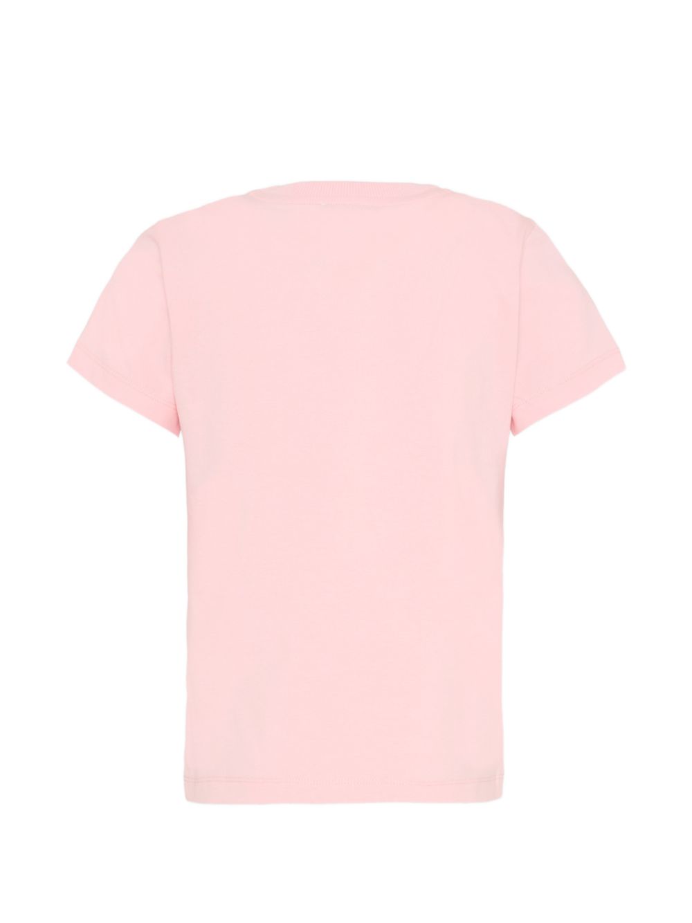 T-shirt rosa per bambino HUM05ULBA10 50209 Moschino Kids 