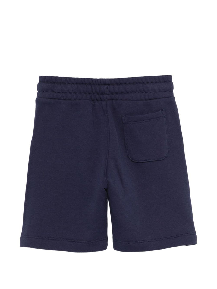 Bermuda blu navy per bambino HUQ02MLCA89 40016 Moschino Kids 