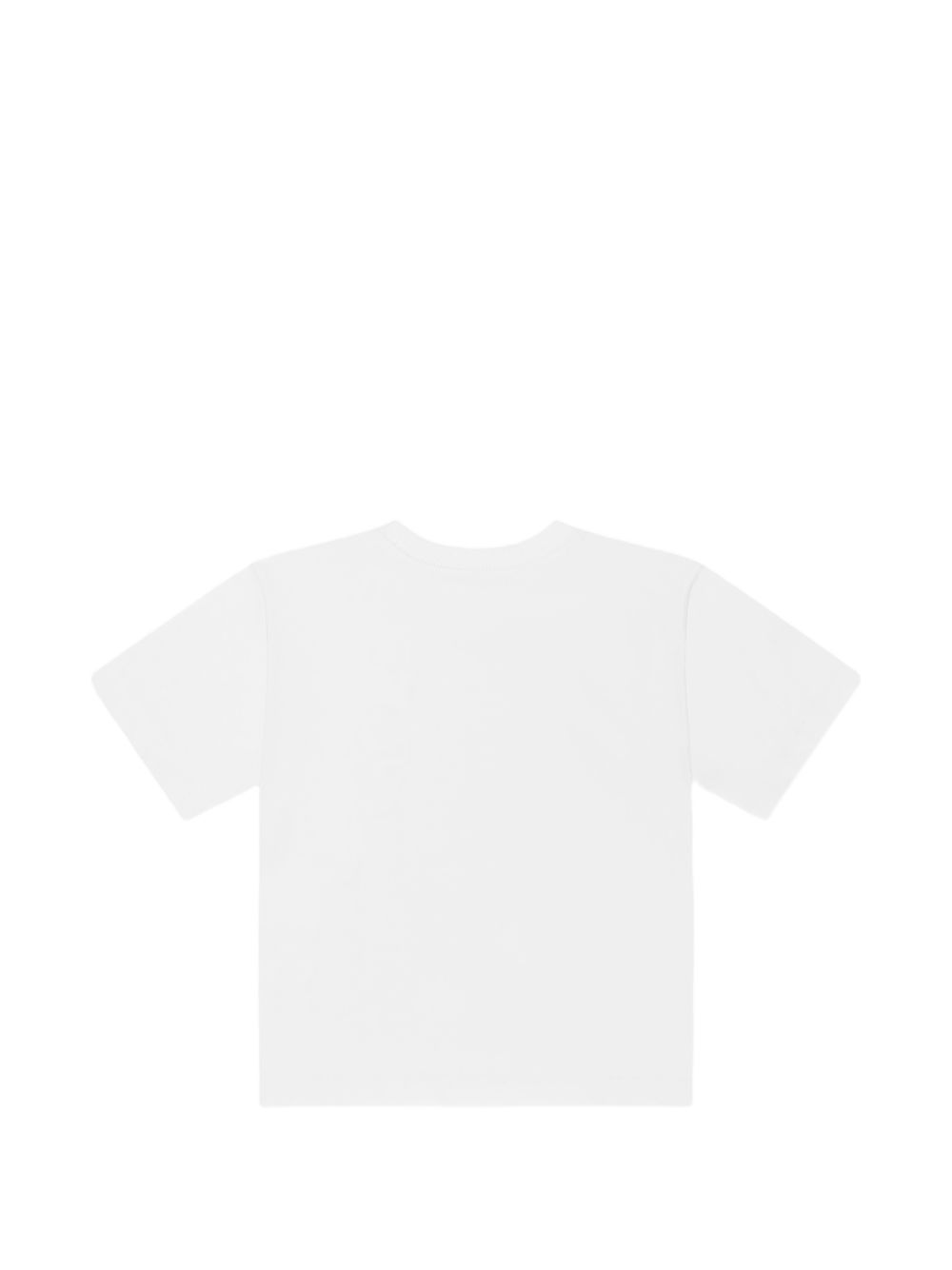 T-shirt bianca per bambino HYM05GLAA02 10101 Moschino Kids 