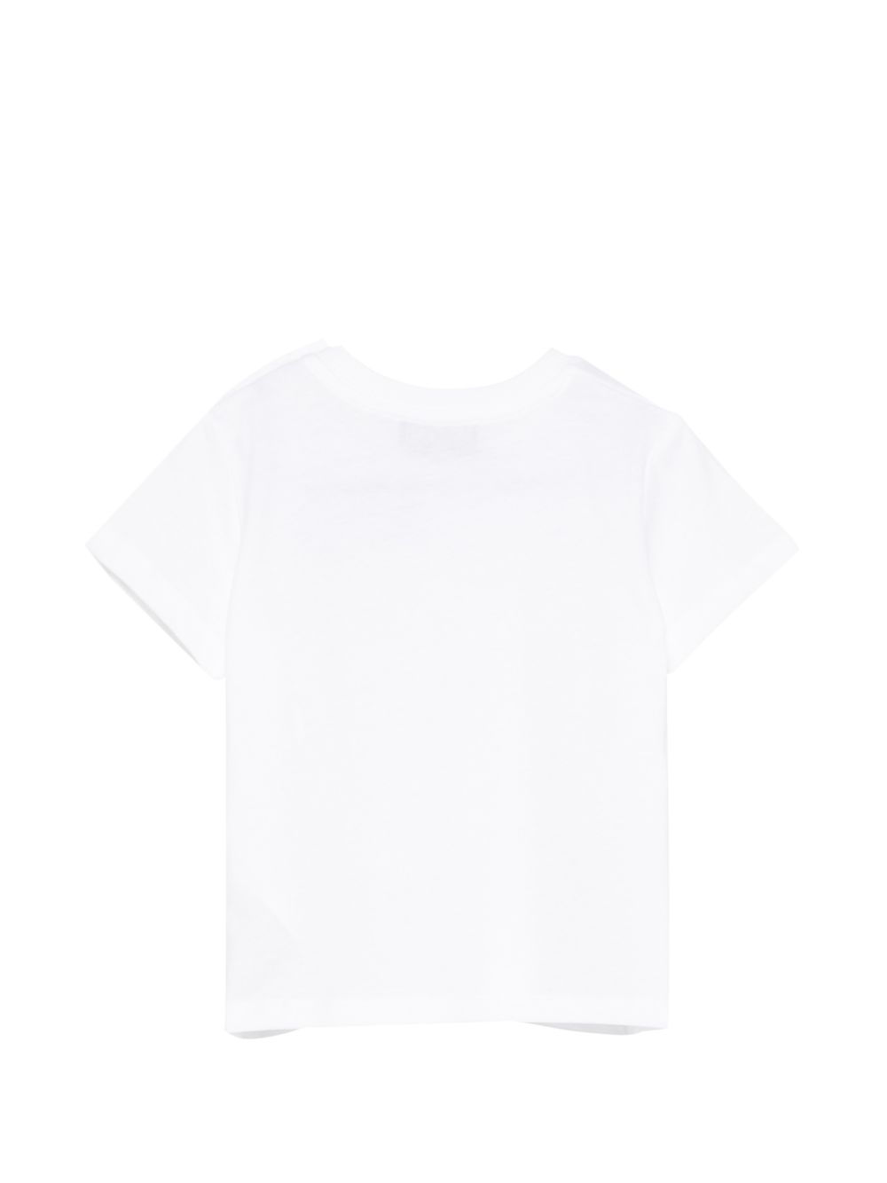T-shirt bianco per neonato M5M047LAA03 10101 Moschino Kids 