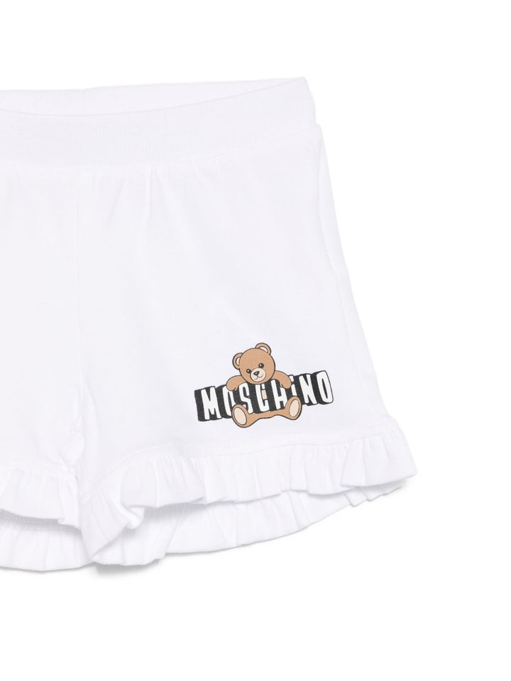 Completo blu navy/bianco per neonata MBG01OLBA00 85269 Moschino Kids 
