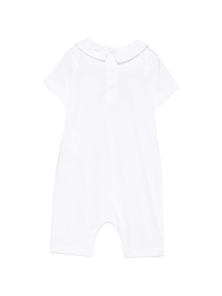 Tutina bianca per neonato MNY03YLAA03 10101 Moschino Kids 