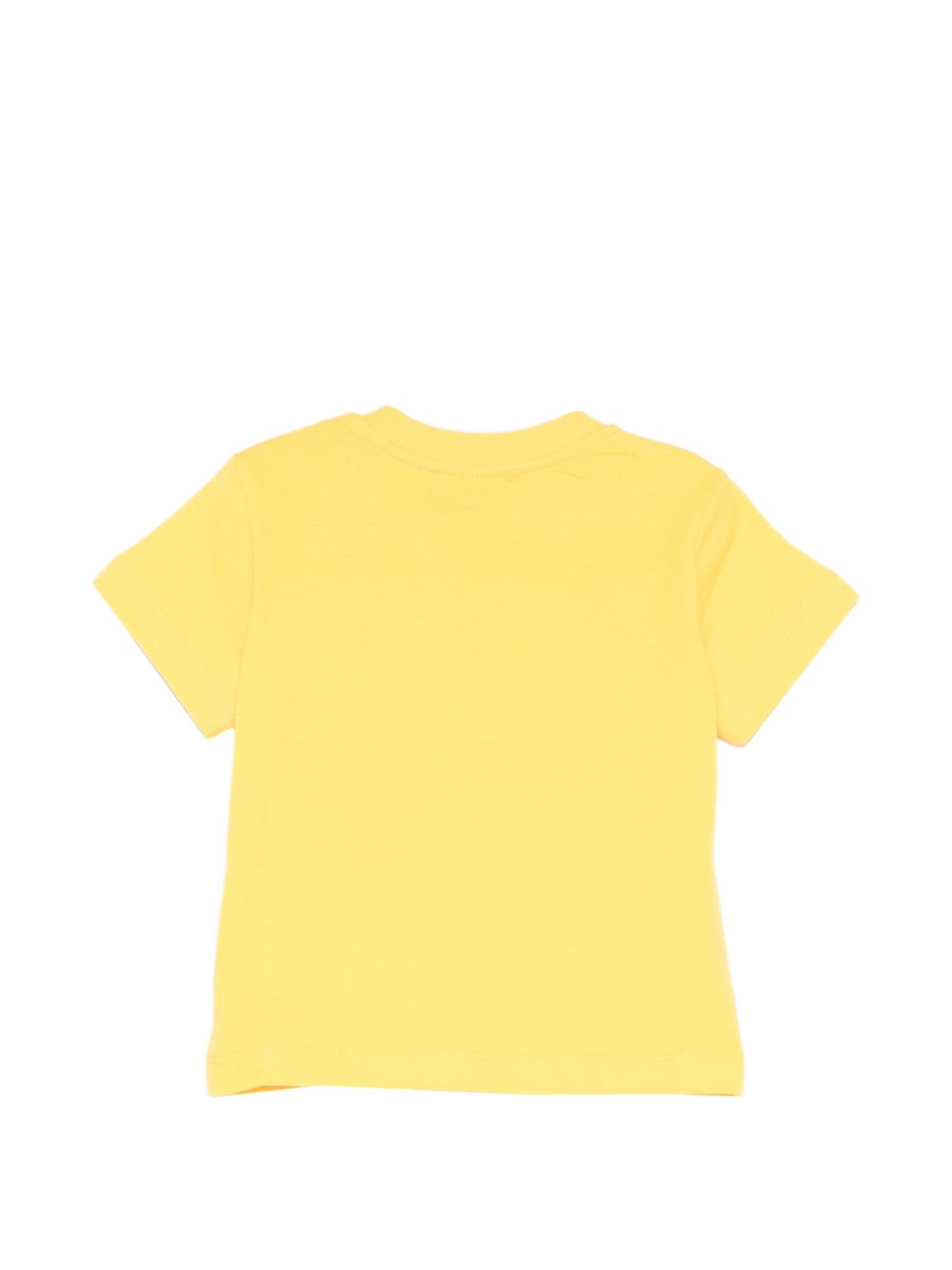 T-shirt gialla per neonato MUM04KLAA17 50577 Moschino Kids 