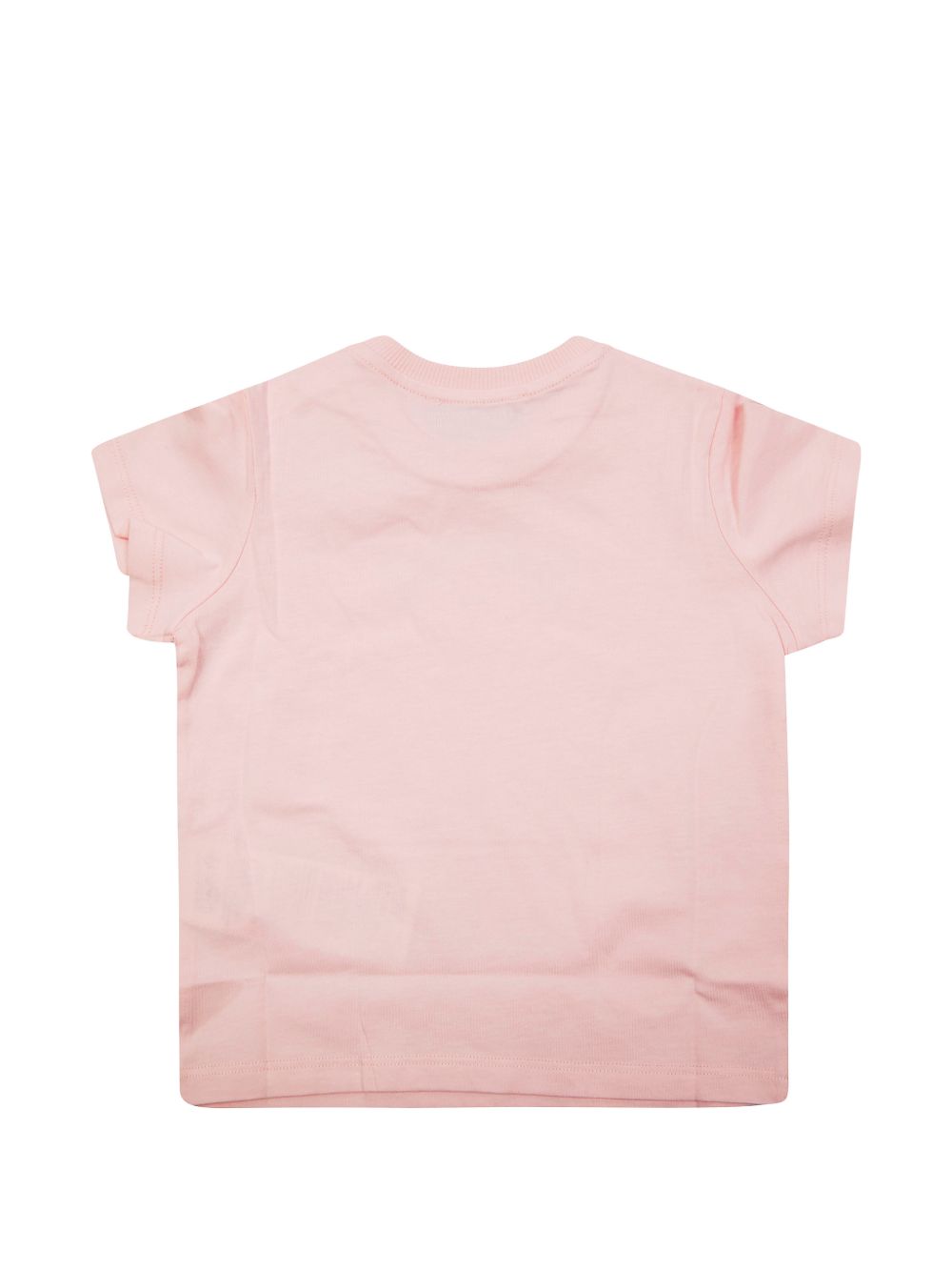T-shirt rosa per neonata MUM04OLAA24 50209 Moschino Kids 