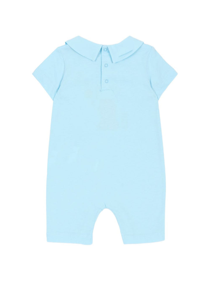 Tutina azzurra per neonato MUT04MLAA03 40304 Moschino Kids 