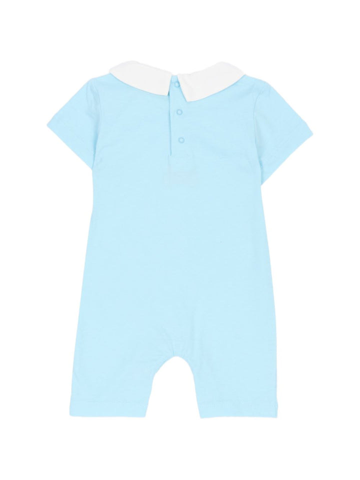Tutina azzurro cielo per neonato MUT04NLAA03 40304 Moschino Kids 
