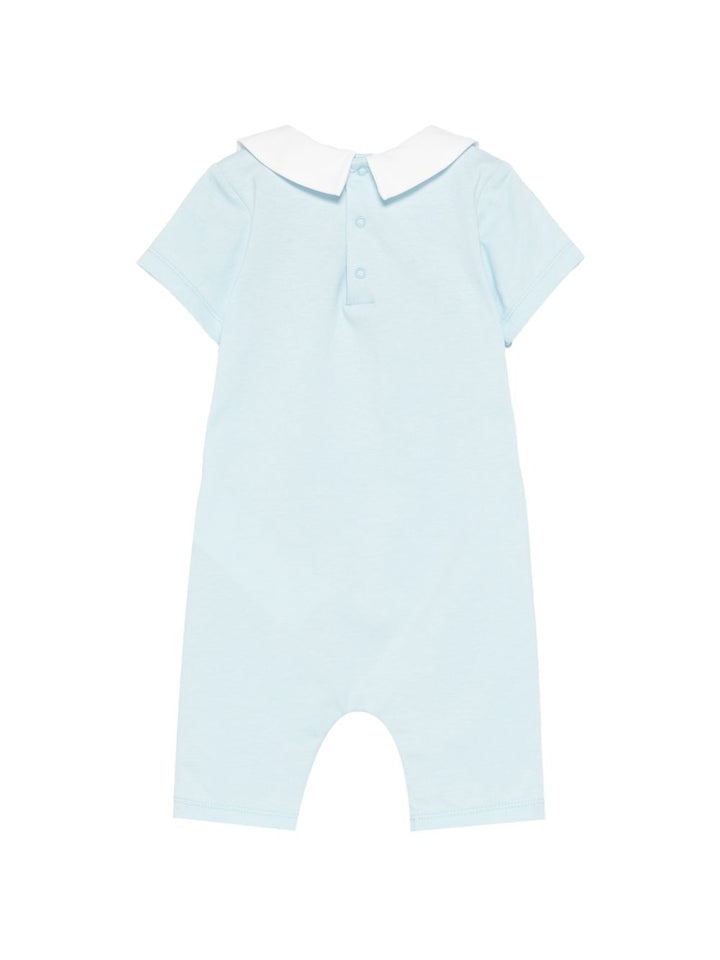 Tutina azzurra per neonato MUT04OLAA01 40304 Moschino Kids 